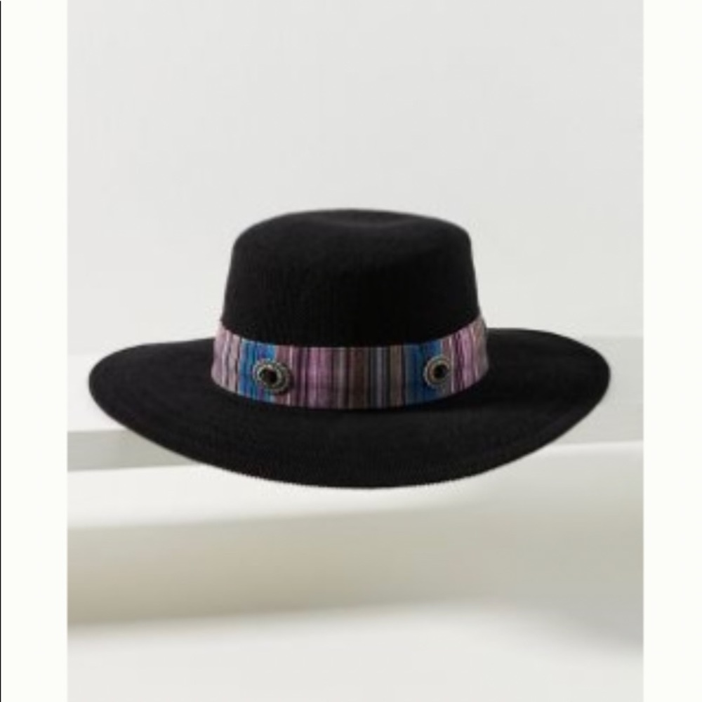 Wyeth black western hat